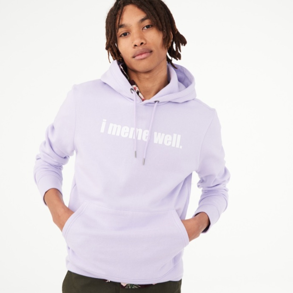 Aeropostale I Meme Well Pullover Hoodie